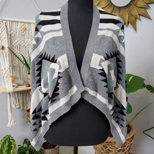 Draped sweater